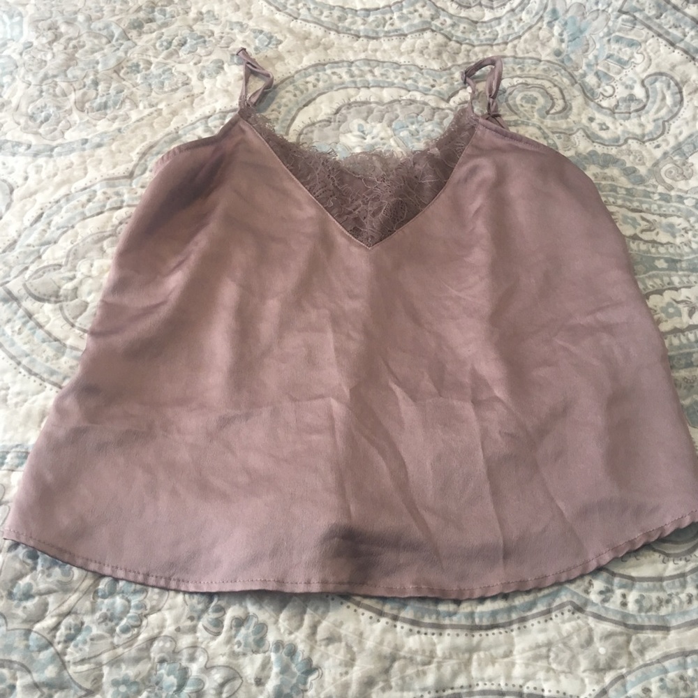 Beautiful warm tone purple tank top